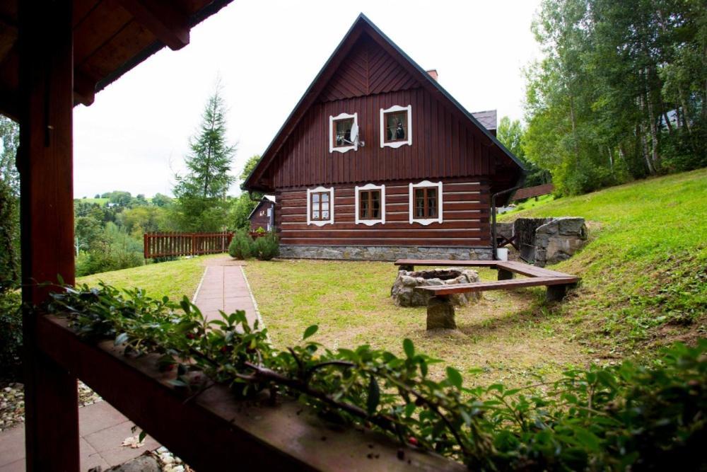 Vítkovice Roubenka Terezkaヴィラ エクステリア 写真